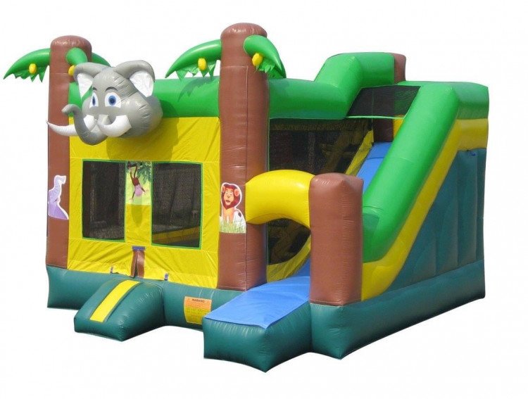 Jungle Bounce House Combo - JRE Bounce Co Palmyra PA