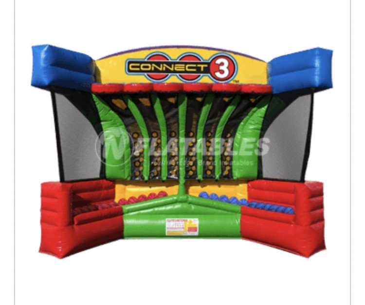 Connect 4 Basketball Shoot Inflatable Game