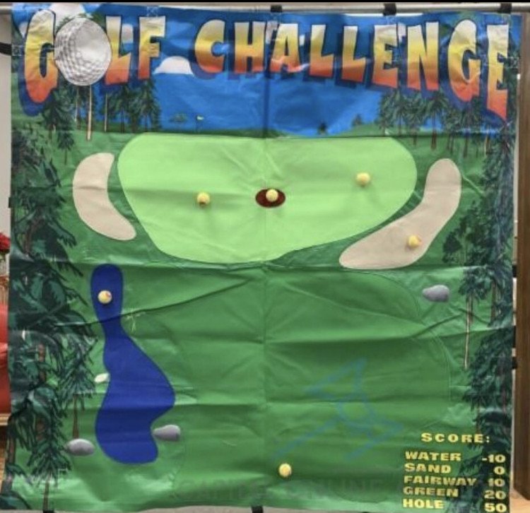 Golf Challenge Frame Game