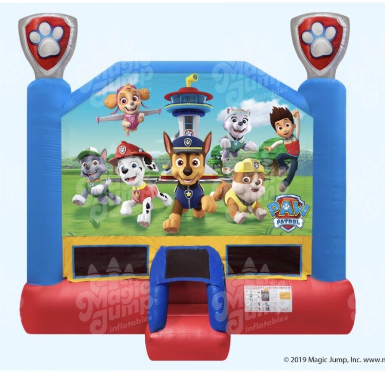 Paw Patrol Themed Bounce House