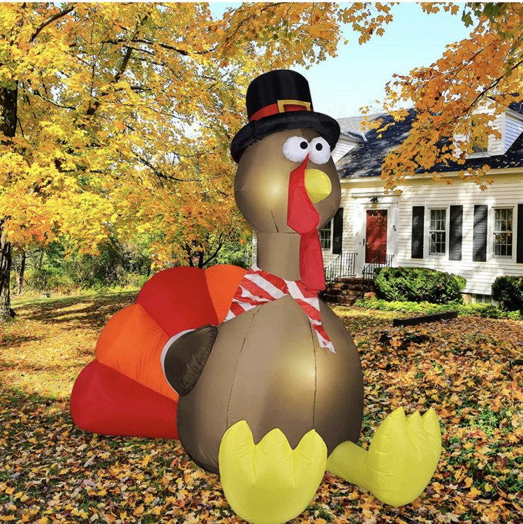 6 Foot Turkey Inflatable Decoration