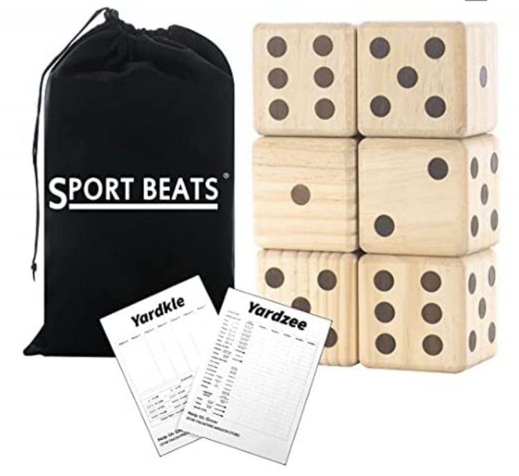 Wooden Yard Dice Game