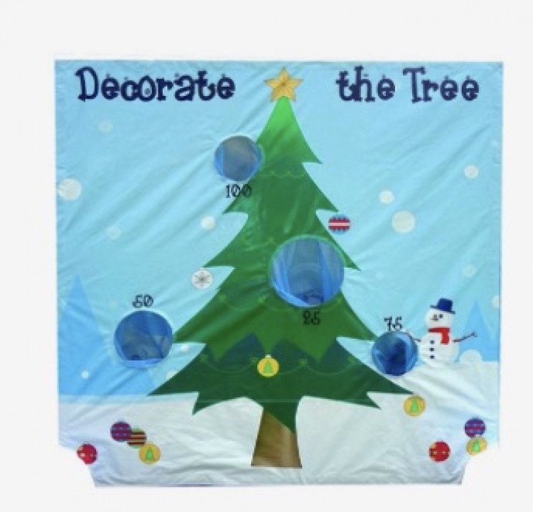 Christmas Decorate the Tree Inflatable Frame Game