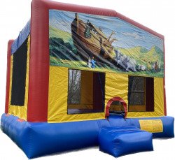 Noah's Ark Themed Bounce House