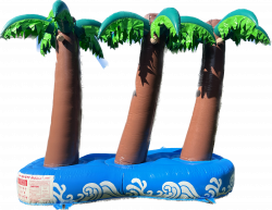 Inflatable Palm Tree Water Mister Spray Decoration