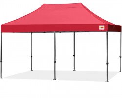 10’ x 20’ Red Commercial Pop Up Tent