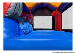 IMG 2283 1714156524 Enchanted Castle Wet or Dry Bounce House Slide Combo