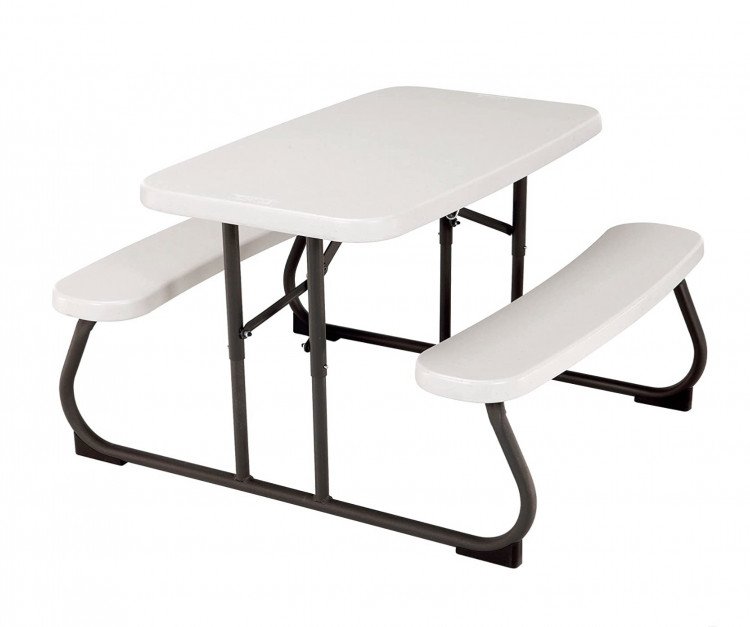 White Lifetime Kids Picnic Table