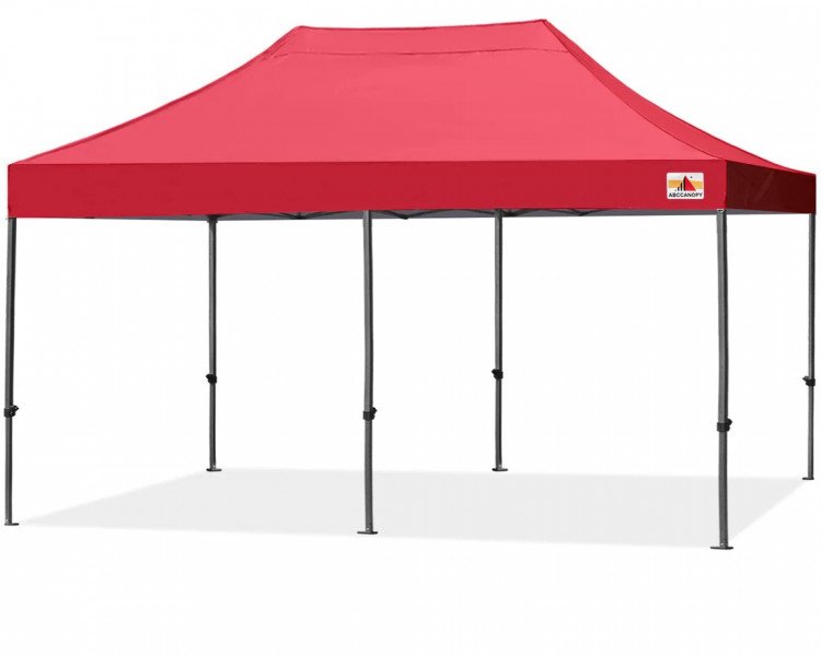 10’ x 20’ Red Commercial Pop Up Tent