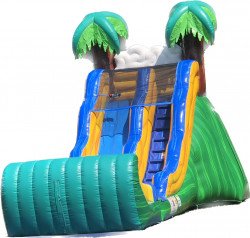 17 Foot Tropical Water Slide