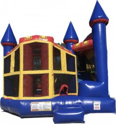 Medium Castle Bounce House Slide Combo