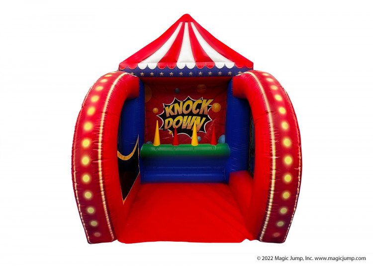 Inflatable Carnival Knock Down Game