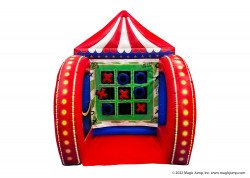 Inflatable Carnival Tic Tac Toe Game