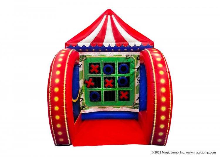 Inflatable Carnival Tic Tac Toe Game