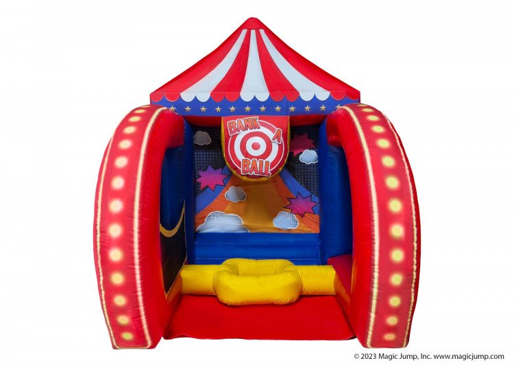 Inflatable Carnival Bank a Ball Game